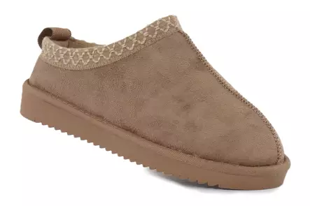 Only Tofflor ONLSTELLA TEDDY LINED Cognac - Tofflor för damer - 142338 - 1