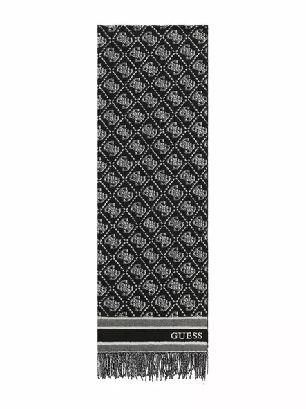 Guess-halsduk AW5665POL03 BLO svart logotyp - Halsdukar för damer - 141508 - 1