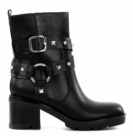 Guess ankelboots dam FLFJHIELE10 svart - Stövletter och kängor för damer - 137188 - 1