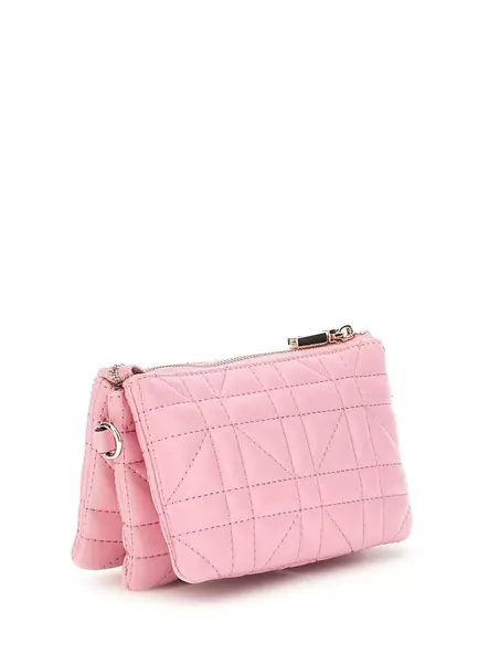 Guess Axelväska Latona mini rosa - Handväskor - 136508 - 2