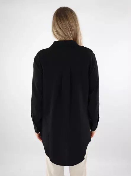 JDY svart skjorta för damer - Skjortor och blusar för damer - 137618 - 2