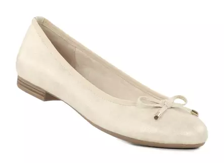 Marco Tozzi Ballerinas 22137-42 dune metallic - Ballerinaskor - 140238 - 1