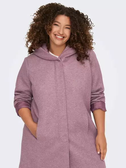 Only Carmakoma-kappa Sedona rosebrun - Lätta jackor för damer - 140128 - 3