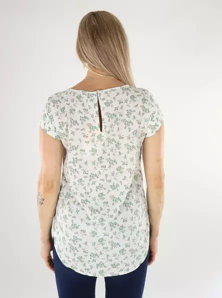 Only T-shirt Nova lux hemlock/555 Flora - T-shirts för damer - 136448 - 2
