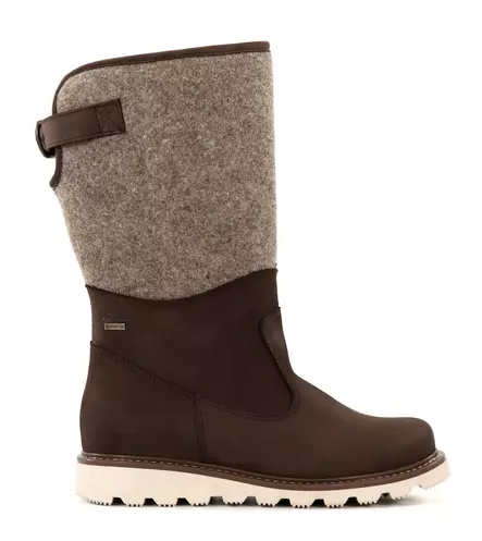 Pomar GORE-TEX® stövlar för damer Pokka bark vaxartad/sandfilt - Stövlar för damer - 137408 - 1