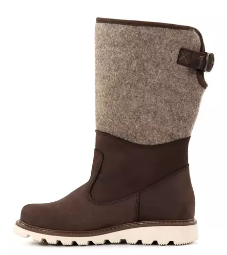 Pomar GORE-TEX® stövlar för damer Pokka bark vaxartad/sandfilt - Stövlar för damer - 137408 - 2