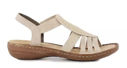 Rieker damsandaler 608C0-62 beige - Rieker sandals - 138188 - 1
