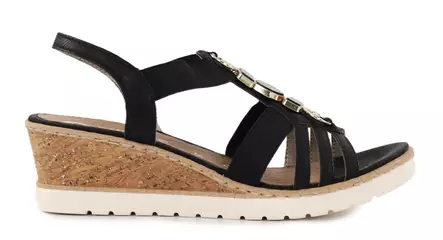 Rieker Remonte damsandaler R6264-00 svart - Rieker sandals - 138168 - 1