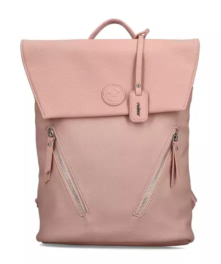 Rieker Ryggsäck H1318-31 rosa - Ryggsäckar - 140388 - 1