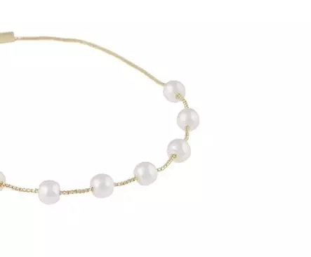 Snö of Sweden Armband Karan guld/vit - Armband - 141138 - 2