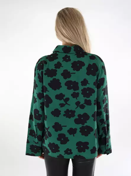 Vero Moda damskjorta mörkgrön - Skjortor och blusar för damer - 136998 - 2