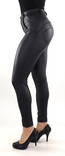 Freddy byxor Veganskt läder Regular Waist Super Skinny svart - Byxor för damer - 134128 - 3