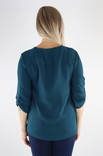 JDY Skjorta Divya 3/4 reflecting pond - Långärmade tröjor för damer - 131838 - 2