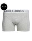 Jack & Jones Trunks Sense, svart, vit, grå - Trunks och strumpor för herrar - 115868 - 1