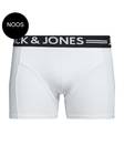 Jack & Jones Trunks Sense, svart, vit, grå - Trunks och strumpor för herrar - 115868 - 3