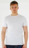 Jack & Jones herr t-shirt Basic O-neck, svart, vit - T-shirts för herrar - 110008 - 2
