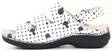 Nursing Care Maskintvättbara sandaler läder WG18F75 dots - Arbetsskor för damer - 132518 - 2
