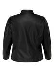 Only Carmakoma Plus size dam jacka Robber faux pu svart - Skinnjackor och PU-jackor för damer - 125708 - 6