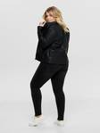Only Carmakoma Plus size dam jacka Robber faux pu svart - Skinnjackor och PU-jackor för damer - 125708 - 4