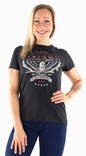 Only T-Shirt Lucy reg svart/lover - T-shirts för damer - 133988 - 1
