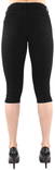 Only Capribyxa Rain reg cry6060 svart - Shorts och capribyxor för damer - 120948 - 2