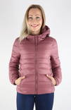 Only dam kort Lättviktsjacka Tahoe hood rose brown - Lättviktsjackor för damer - 131848 - 1