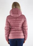 Only dam kort Lättviktsjacka Tahoe hood rose brown - Lättviktsjackor för damer - 131848 - 2