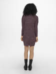 Only dam stickad klänning Jana cowlneck rosebrown - Stickat för damer - 132238 - 2