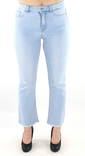 Pieces Jeans Kamelia flared mw ljusblå - Jeans för damer - 126278 - 1