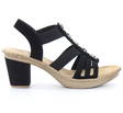 Rieker Sandaler 66560-00 svart - Rieker sandals - 128728 - 1