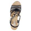 Rieker Sandaler 638C7-00 svart - Rieker sandals - 130068 - 3