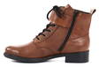 Rieker dam stövletter med dragkedja och snören 77824-25 brun - Rieker ankelboots - 129508 - 2
