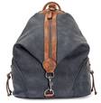 Rieker rymlig ryggsäck H1055-14 blå/brun - Ryggsäckar - 129408 - 5