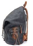 Rieker rymlig ryggsäck H1055-14 blå/brun - Ryggsäckar - 129408 - 4