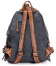Rieker rymlig ryggsäck H1055-14 blå/brun - Ryggsäckar - 129408 - 6