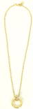 Snö of Sweden guldpläterat halsband Livly stort gold/clear - Halsband - 129968 - 1