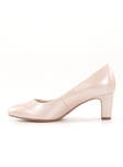 Glänsande rosa Tamaris festskor med rymlig F½ läst. - Klackskor och pumps - 135178 - 2