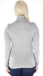 Vero Moda Stickad tröja Glory rollneck ljusgrå - Stickat för damer - 127118 - 2