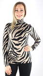 Vero Moda Skjorta Ina highneck, svart/Irma - Långärmade tröjor för damer - 132548 - 1