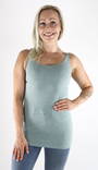 Vero Moda dam blågrön basic topp Maxi my long northatlant - Toppar för damer - 128928 - 1