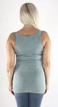 Vero Moda dam blågrön basic topp Maxi my long northatlant - Toppar för damer - 128928 - 2