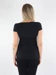 Vila Topp Partina Offshoulder svart - Festliga toppar för damer - 134738 - 2