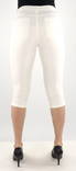 Vila elastisk Capris Jeggy ana new cloud dancer - Shorts och capribyxor för damer - 133638 - 2