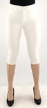 Vila elastisk Capris Jeggy ana new cloud dancer - Shorts och capribyxor för damer - 133638 - 1