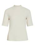 Vila dam t-shirt Solitta rib birch naturvit - T-shirts för damer - 129088 - 2