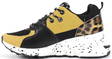 Xti Sneakers 49595 svart/gul - Sneakers för damer - 125098 - 2