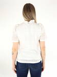 Vero Moda dam t-shirt Honey Lace snövit - T-shirts för damer - 136248 - 2
