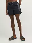 Jack&Jones simshorts för herr Fiji Double Logo svart - Shorts och capribyxor för herrar - 136418 - 3