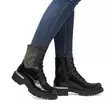 Rieker ankelboots dam 72607-00 svart - Rieker ankelboots - 136598 - 5