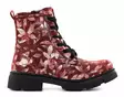 Migant blommiga ankelboots A920-290 röd blomma - Stövletter och kängor för damer - 136978 - 1